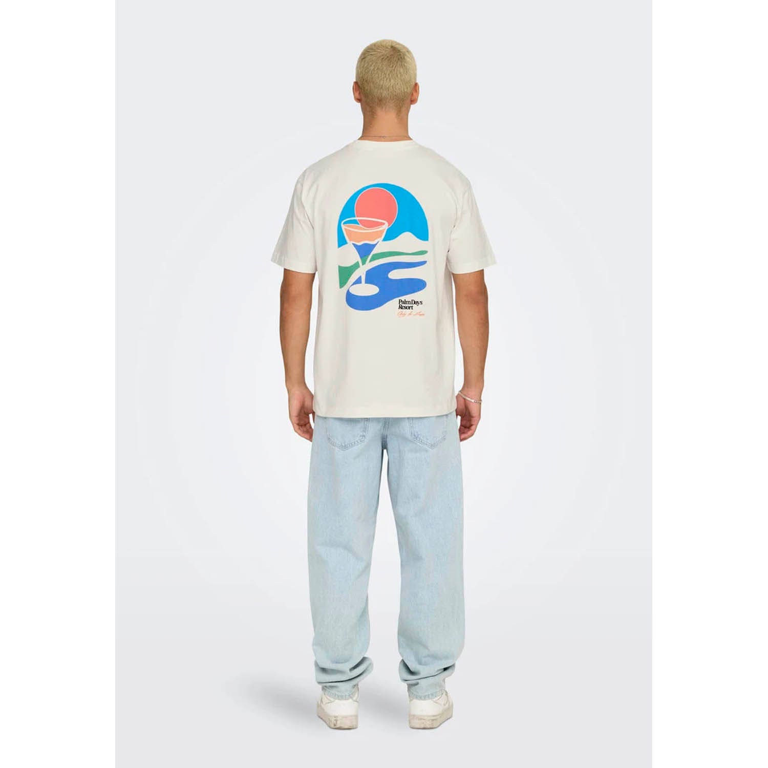 ONLY & Sons  Palm Days Print
