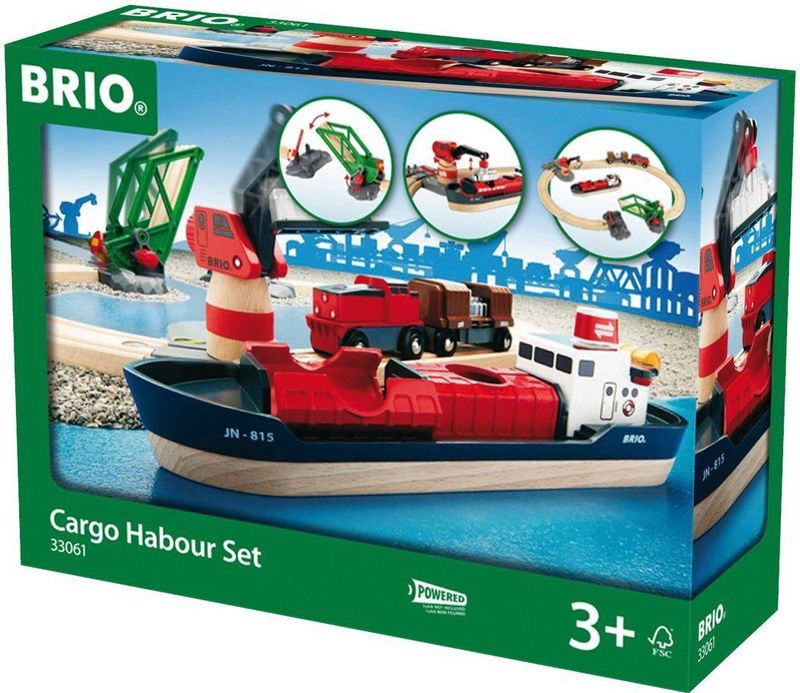 BRIO Treinset vracht bij de haven - 33061