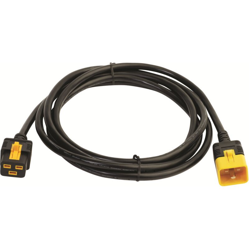 APC Power Cord, Locking C19 to C20, 3.0m