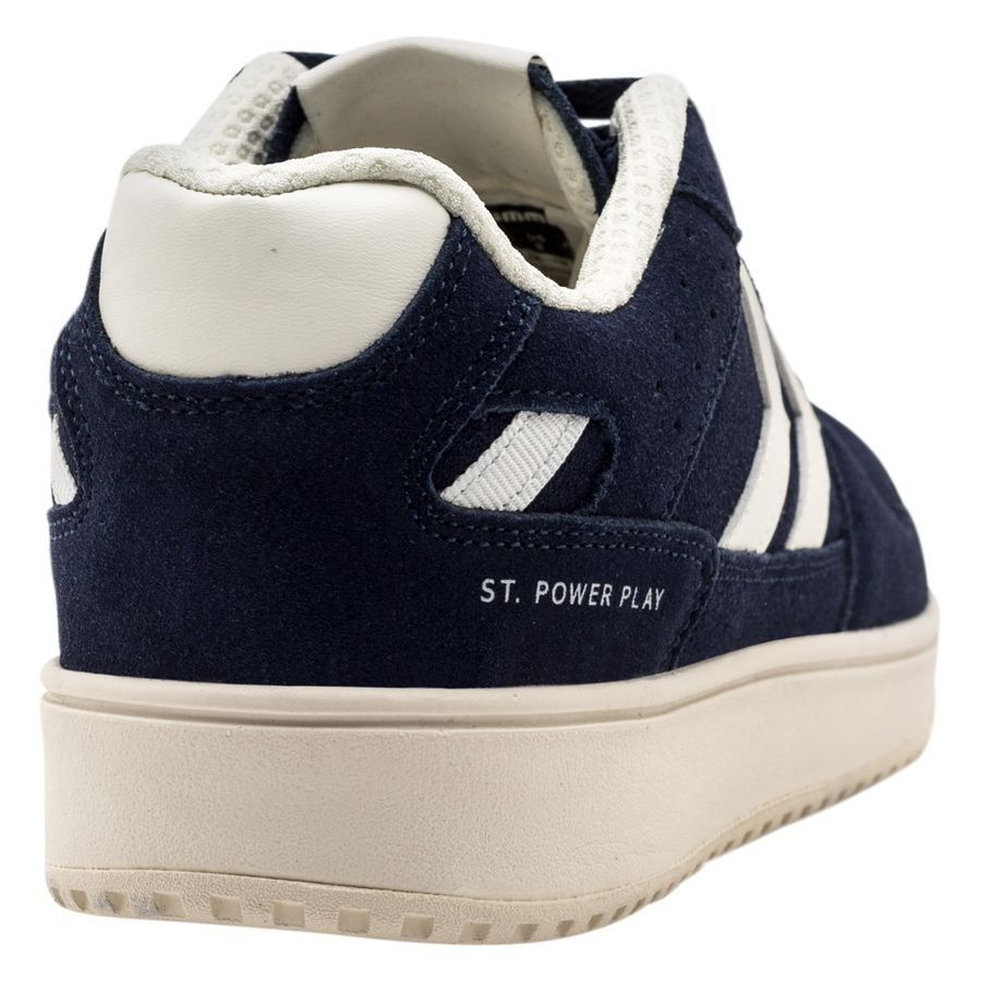 Hummel Chaussures ST. Power Play Suede - Bleu Marine