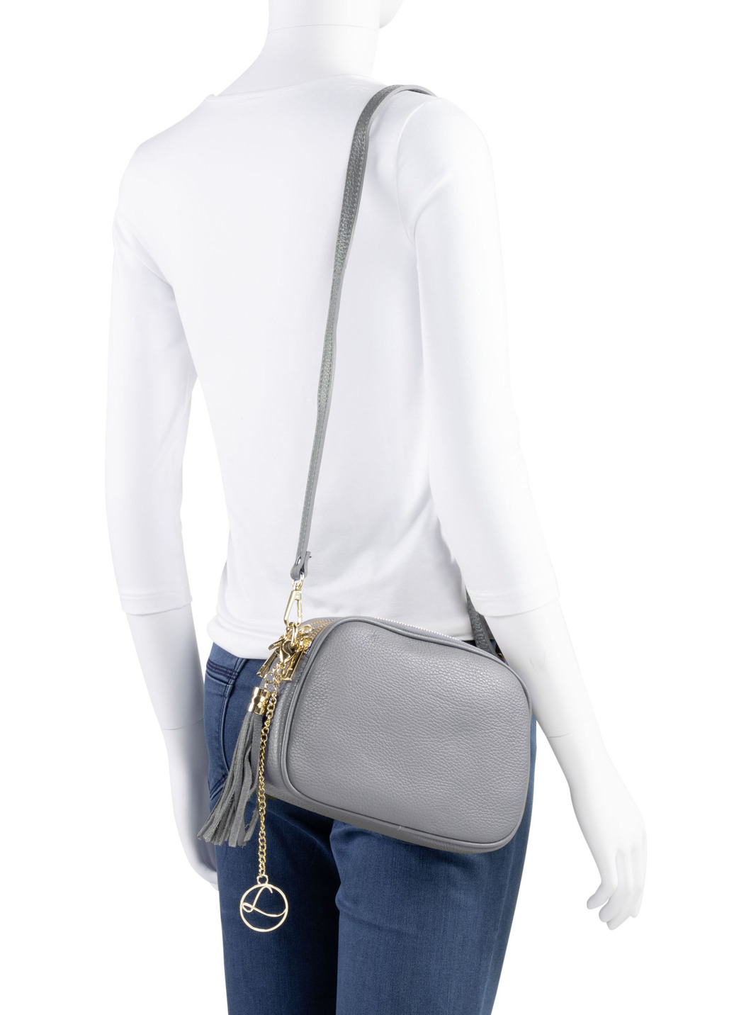 Laurina Tasche aus genarbtem Kalbleder