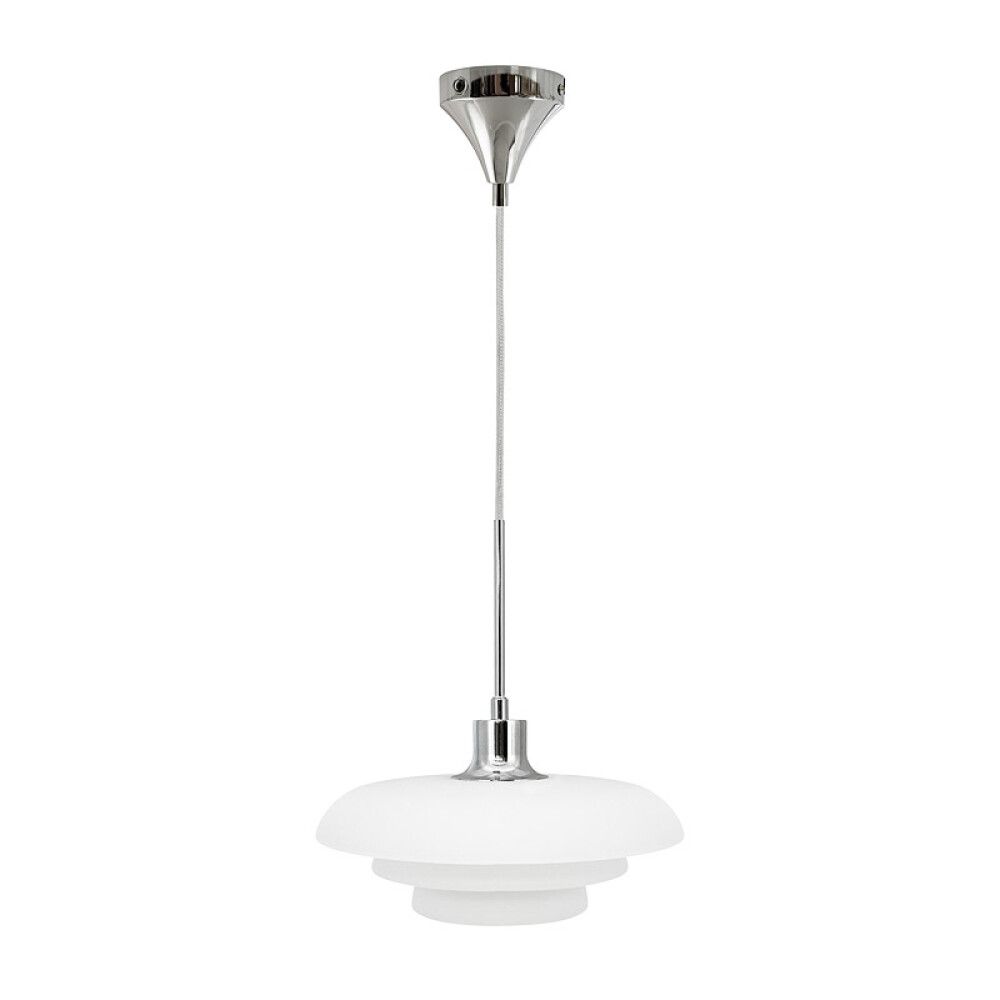 TAKLAMPE DYBERG LARSEN AVA 31CM OPAL/KROM