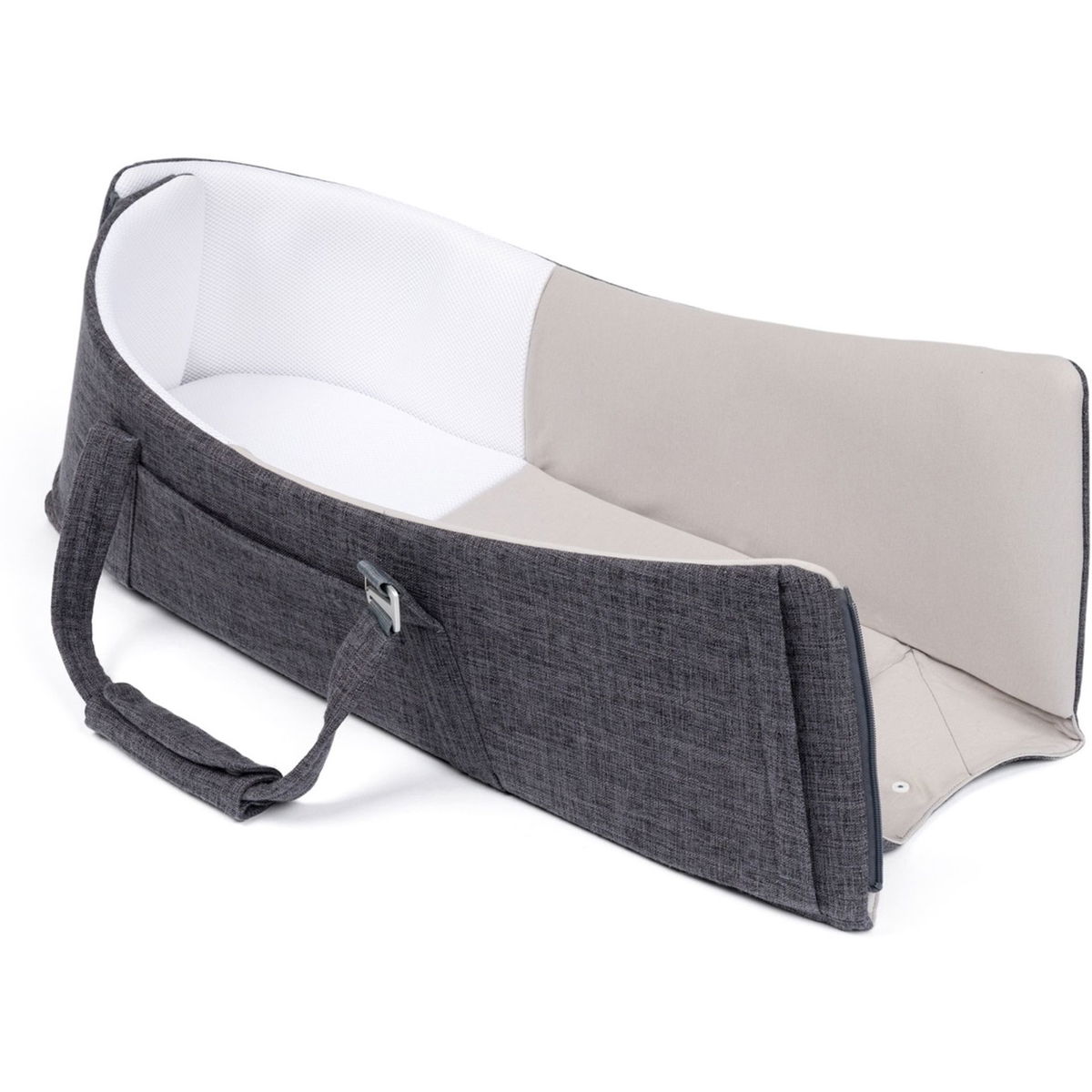 doomoodoomoo   Nest n Go Babynest grau