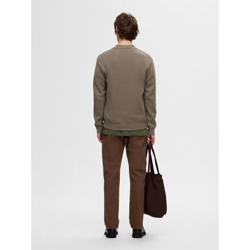 Selected Homme Mattis Strikket Cardigan, Morel, L