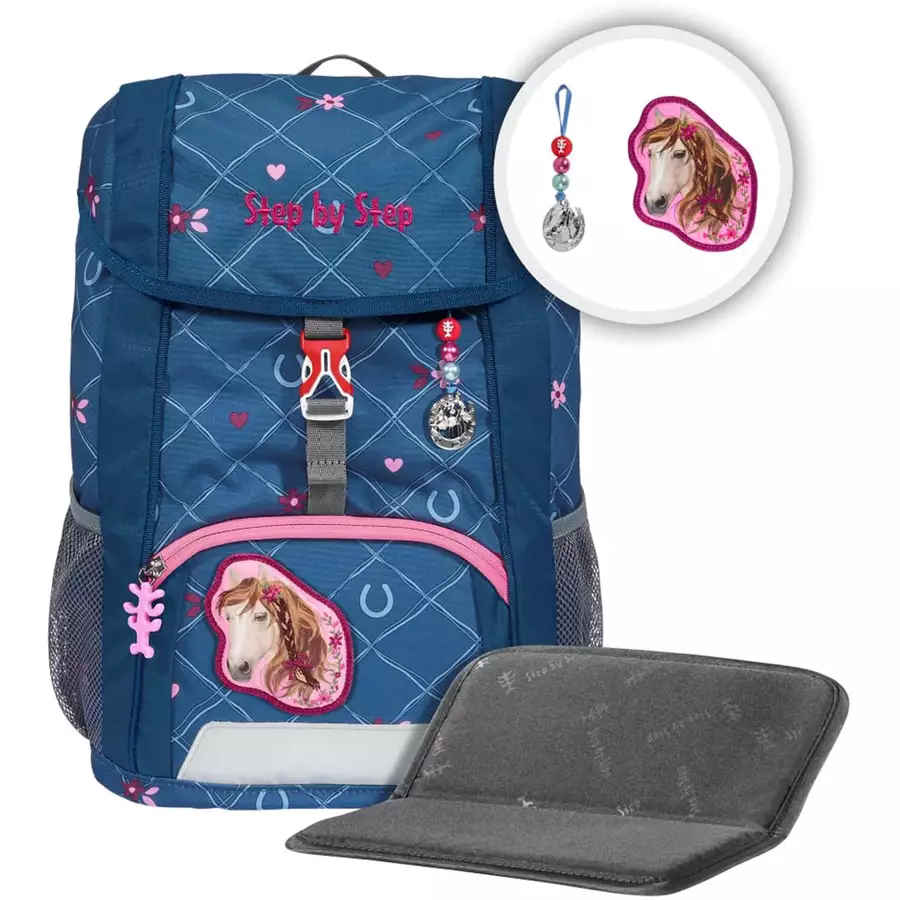 Step by KID - Rucksack-Set 3tlg. 35 cm Horse Lima