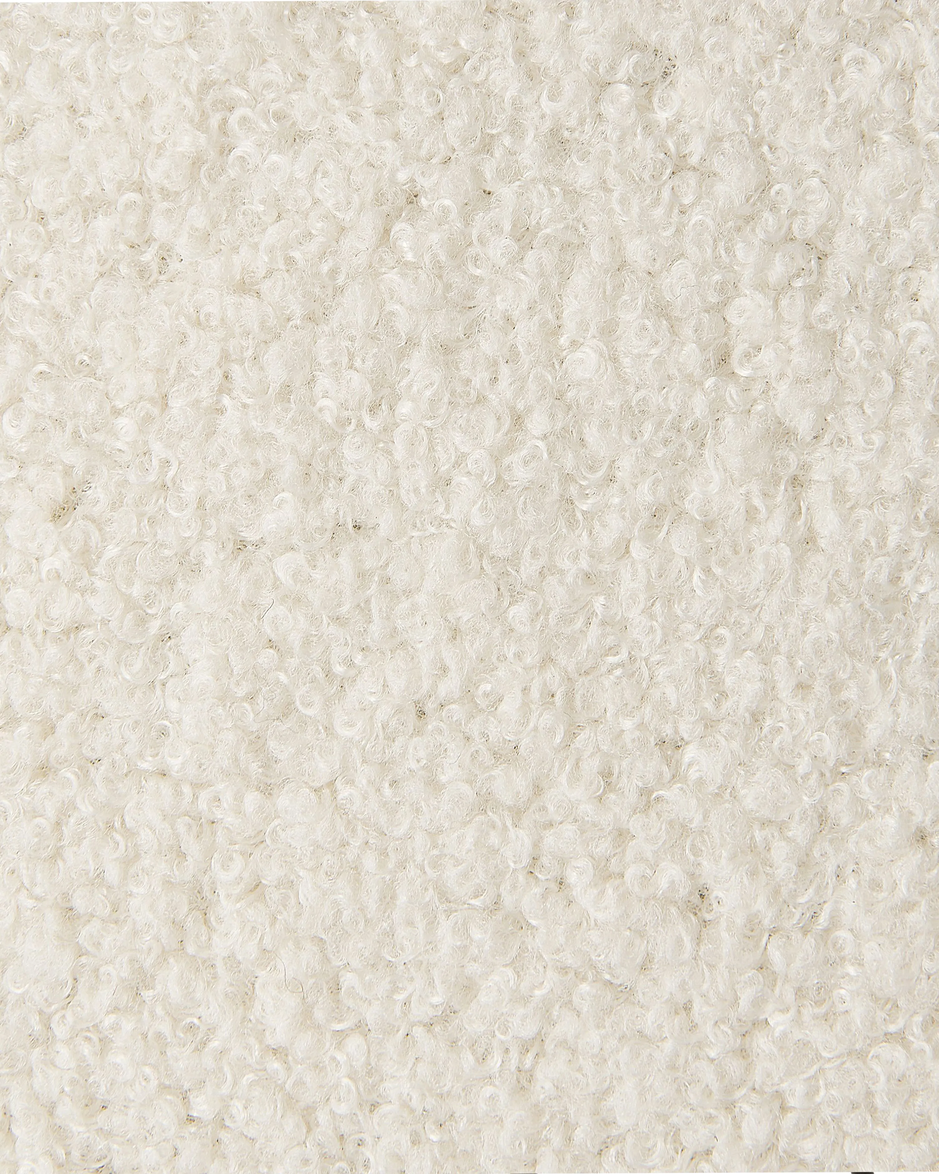 Set van 2 eetkamerstoelen ELMA Bouclé Gebroken wit
