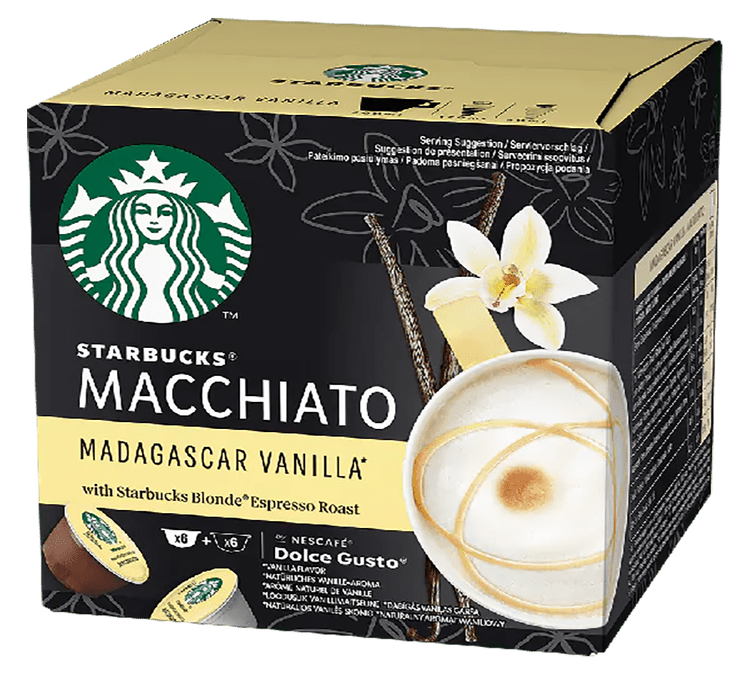 12 capsules - Vanillia Macchiato - STARBUCKS DOLCE GUSTO®
