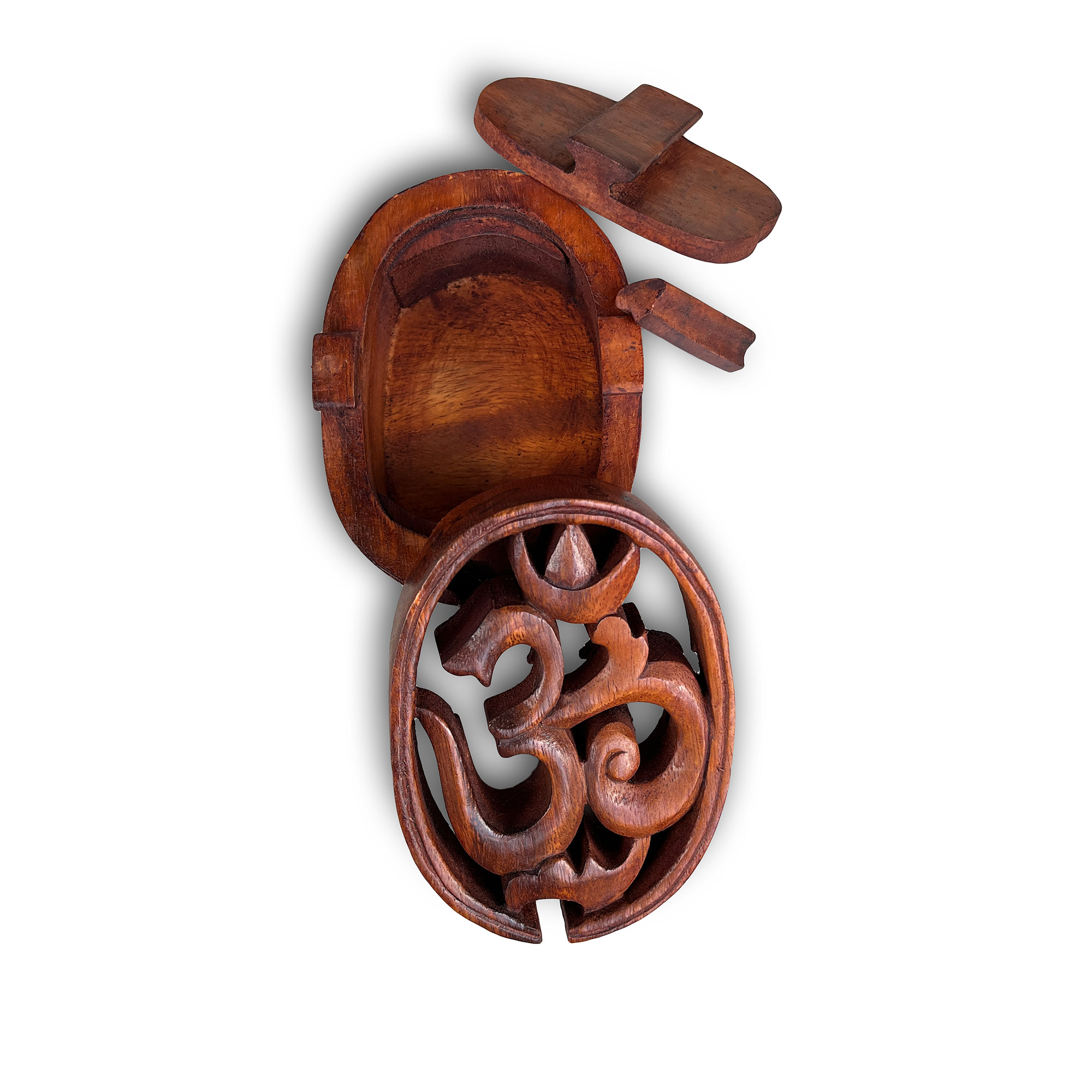Secret Box 'Om', L 13 cm, B 9 cm, H 6,5 cm von fischer's lagerhaus