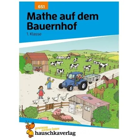 Hauschka Verlag Mathe auf dem Bauernhof 1. Klasse