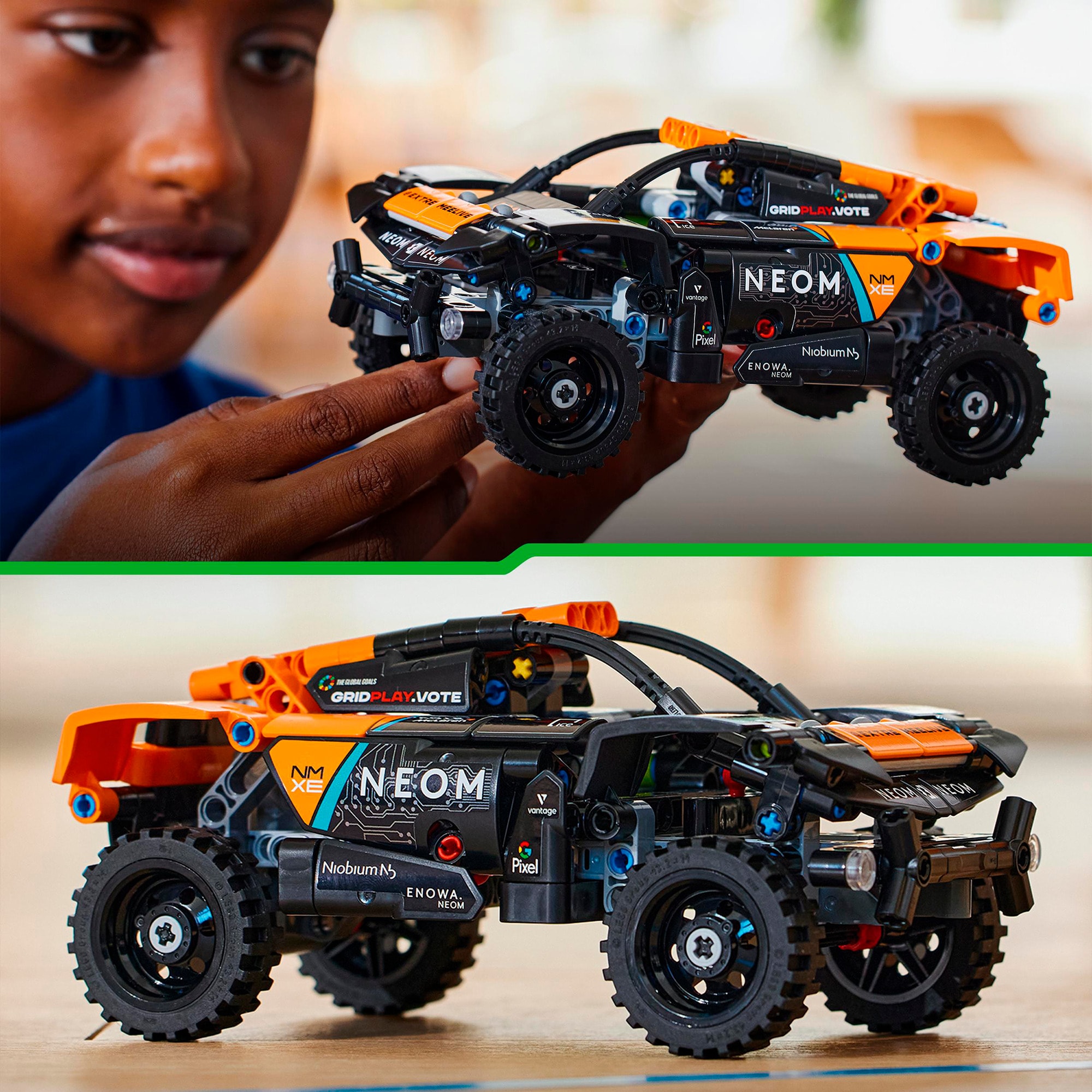 LEGO Konstruktionsspielzeug Technic NEOM McLaren Extreme E Race Car