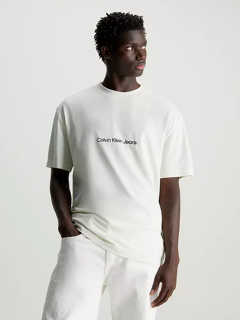 CALVIN KLEIN JEANS T-Shirt weiss
