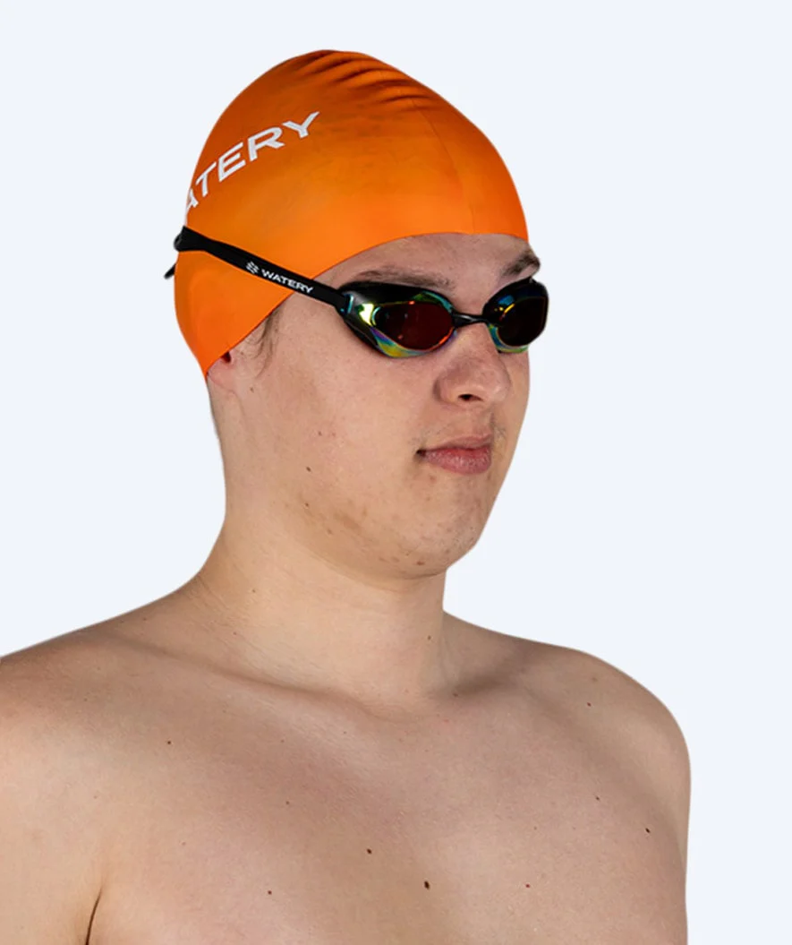 Watery badehætte (fra 10 år) - Signature - Orange
