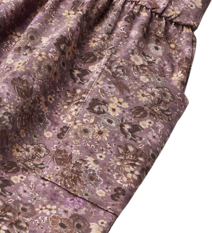 Wheat Jersey Kjole Bessie Lavender flowers