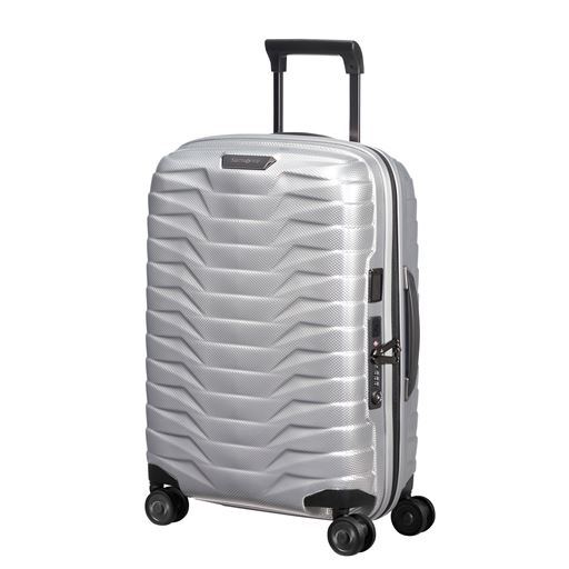 Samsonite Proxis Spinner 55 EXP Kuffert, Silver