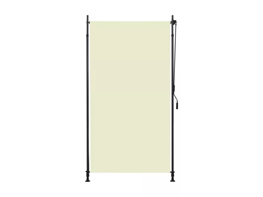 Store roulant d'extérieur 120 x 270 cm Crème