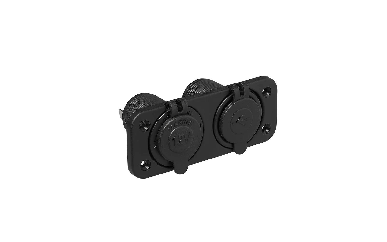 ProPlus Einbau Kit - Doppelsteckdose und USB