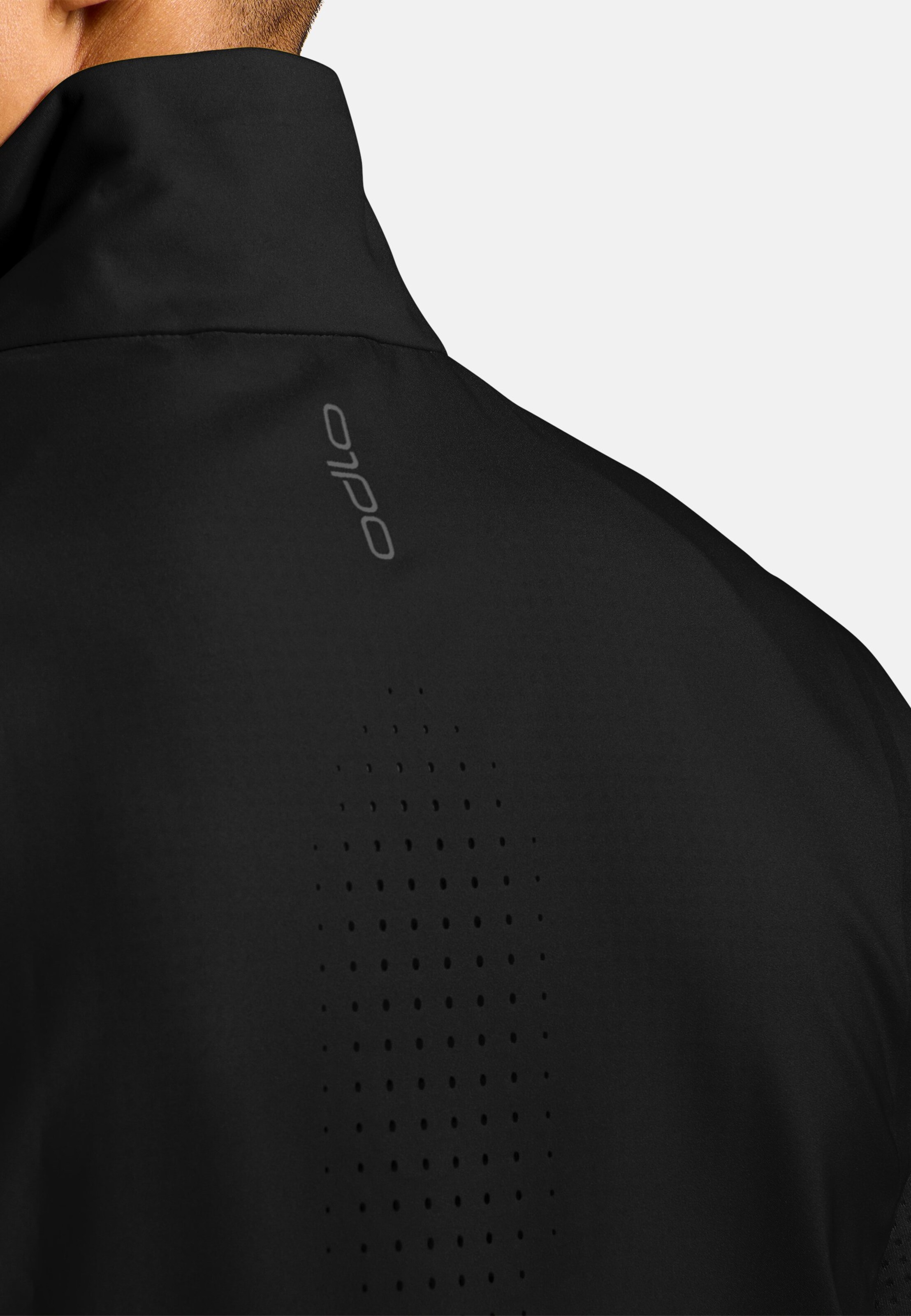 Zeroweight Warm Softshell-Laufweste 2.0 in black