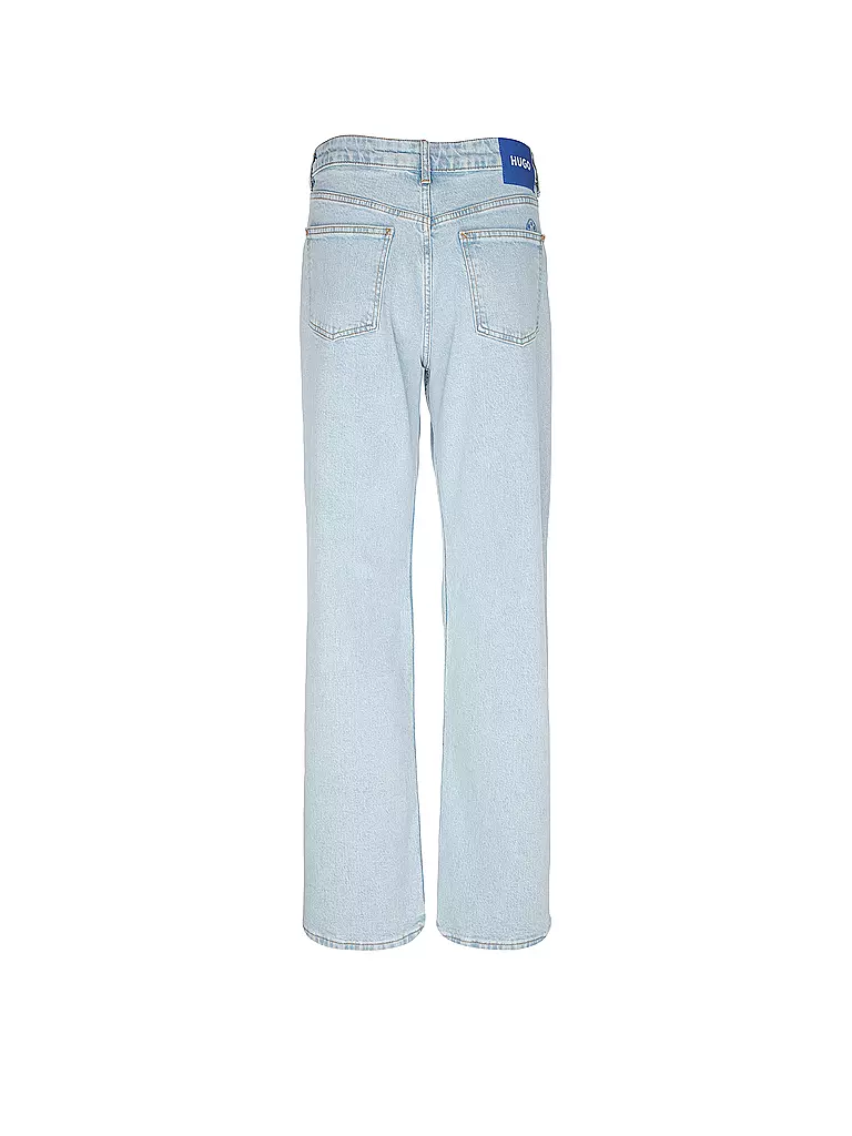 HUGO Jeans Straight Fit ELYAH hellblau