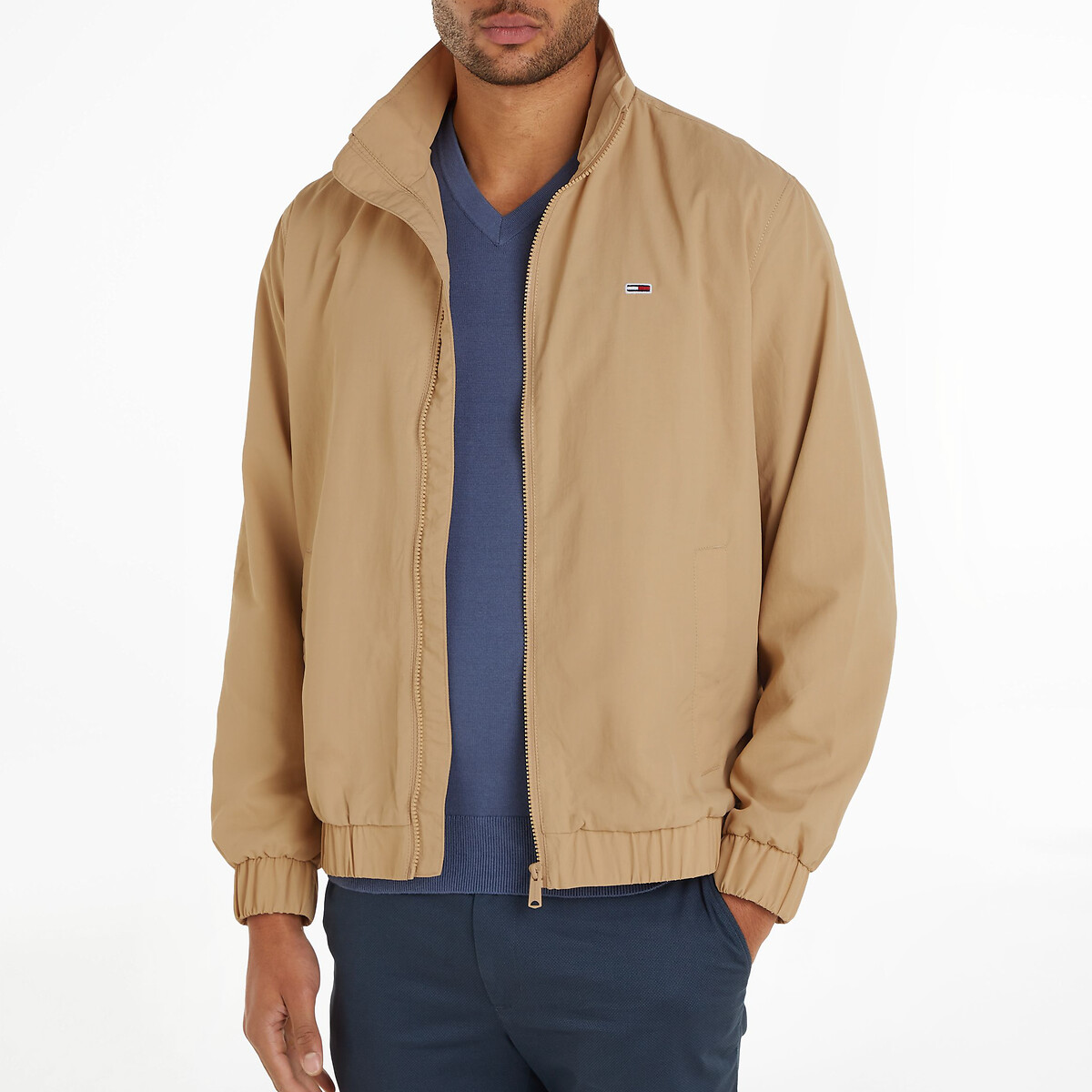 TOMMY JEANS<br>Cardigã leve com gola alta