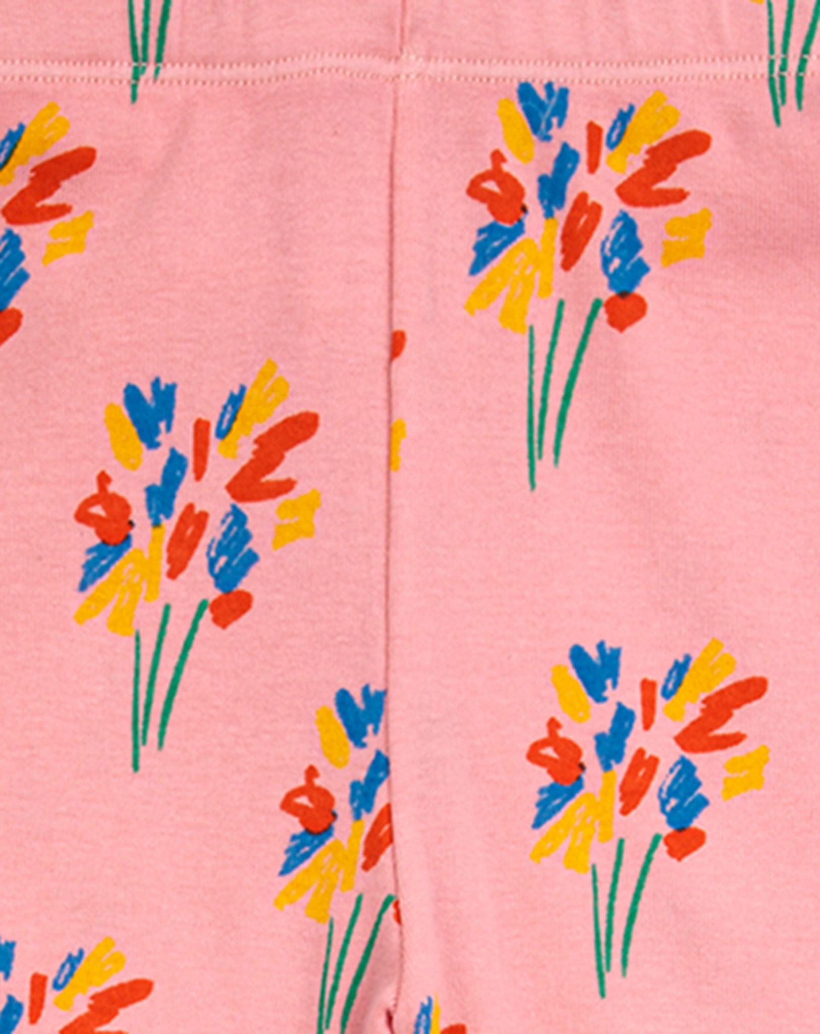 Leggings FIREWORKS AOP in rosa