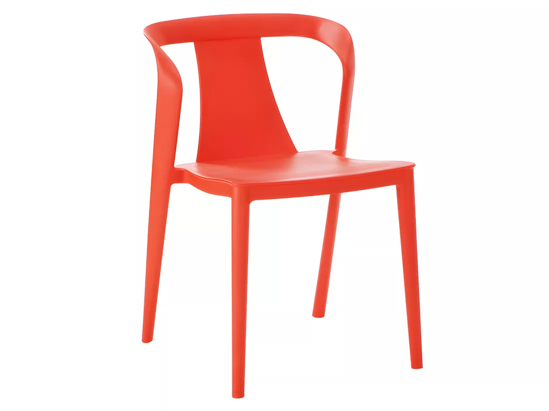 Lot de 2 chaises de jardin - Orange - VOLTERRA de MYLIA