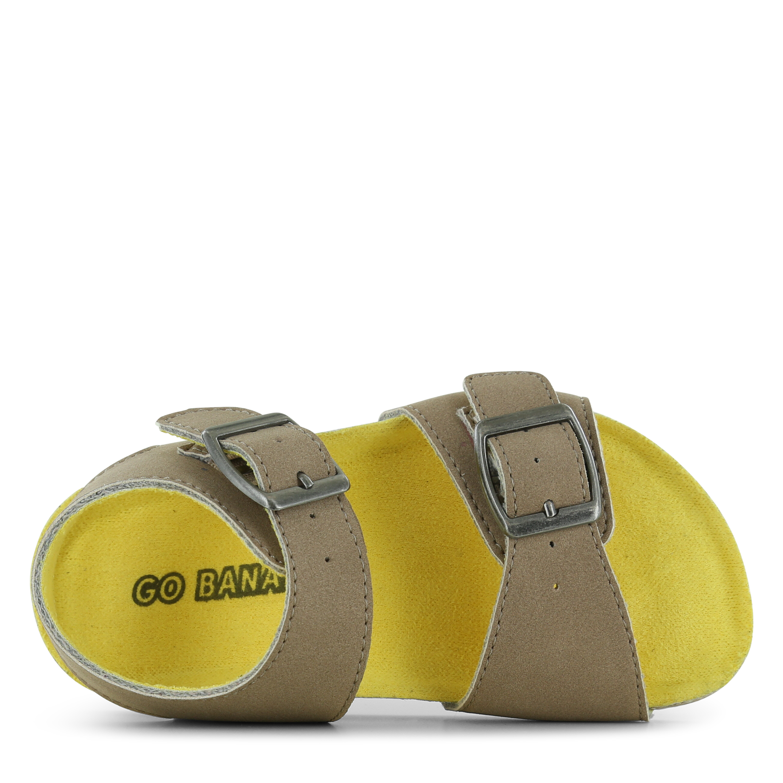 Go Bananas sandaal – Taupe Microleer | Jongens schoenen
