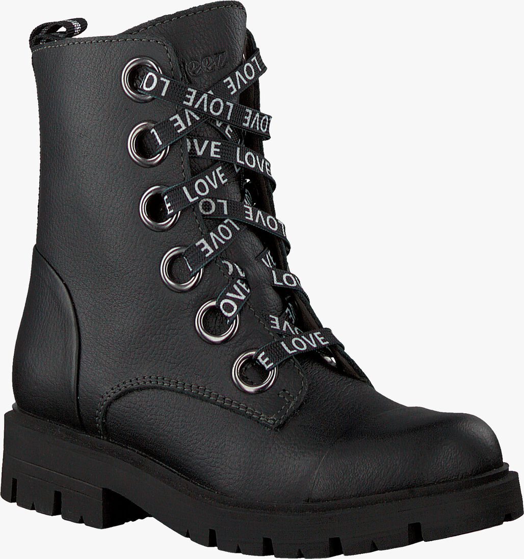 BRAQEEZ zwarte braqeez veterboots gwen gabri