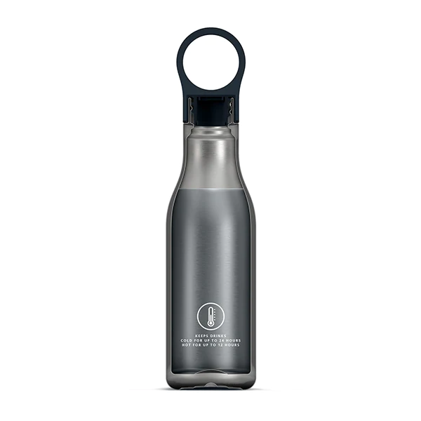 Bouteille isotherme isolée sous vide Loop 500 ml Inox brossé Joseph Jo