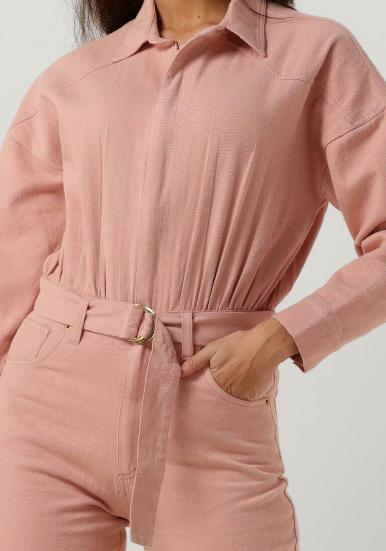 BY-BAR roze by-bar jumpsuit mae twill suit
