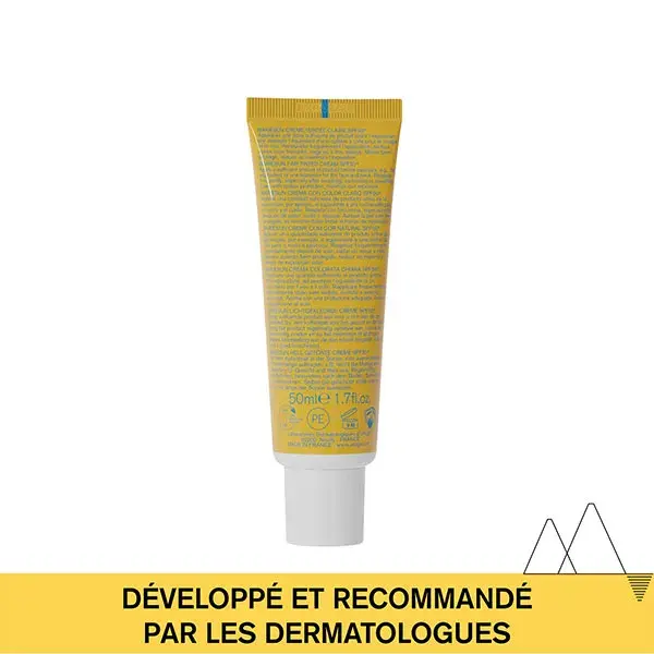 Protetor solar facial com cor Uriage Bariésun Light Tint FPS 50+ 50ml