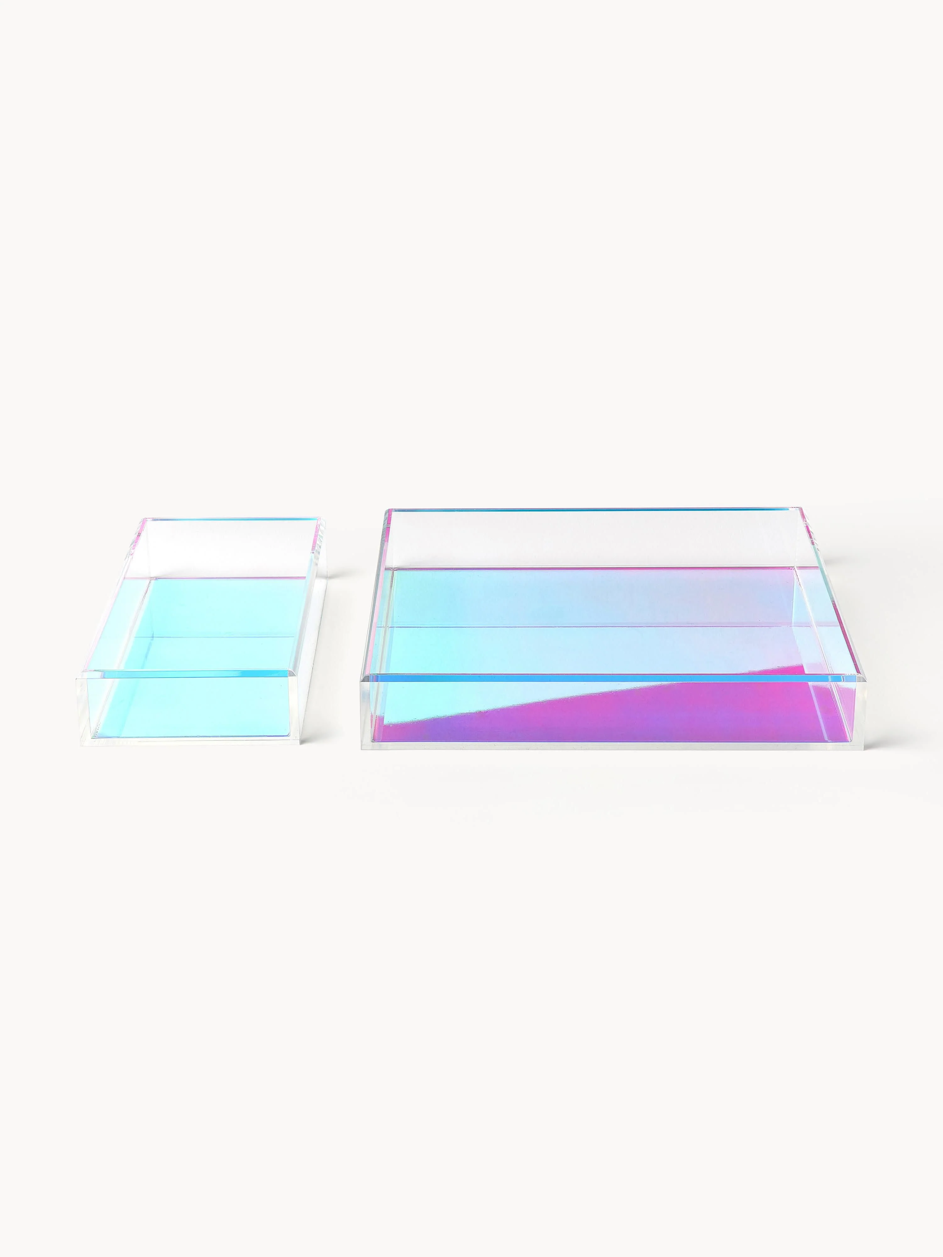 Decoratieve dienbladen Yuki, 2-delig
