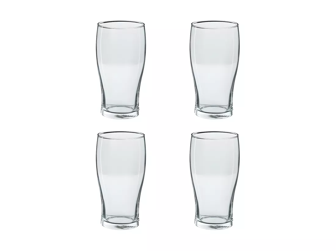 Lot de 4 Verres à Bière 
