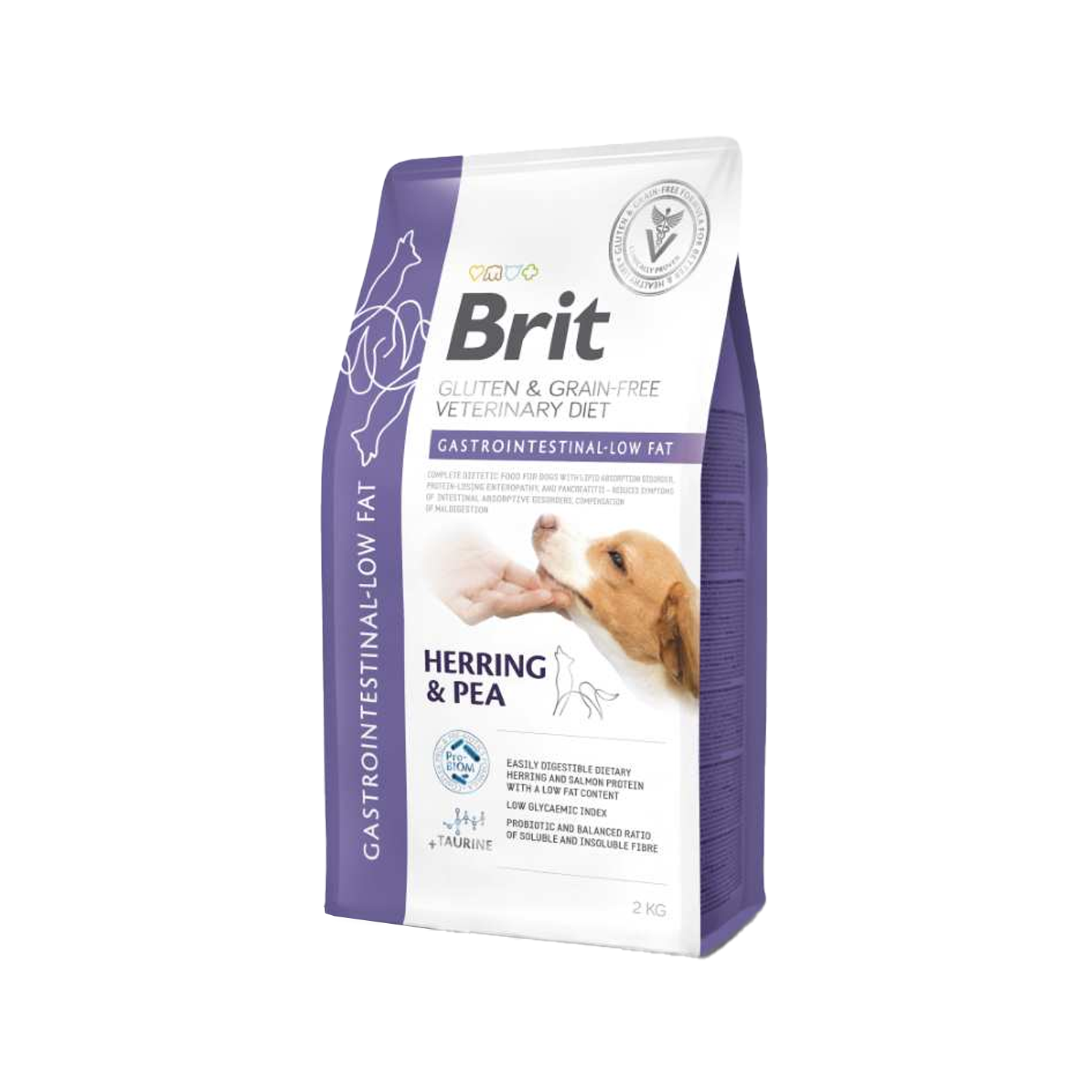 Brit Veterinary Diet Dog - Grain free - Gastrointestinal Low Fat