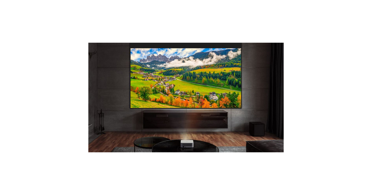 OptomaML1080 Ultra draagbare RGB triple laser DLP-projector  (Wit, 1200 ANSI lumen)