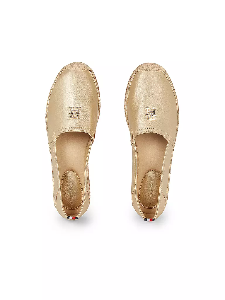 TOMMY HILFIGER Espadrilles gold