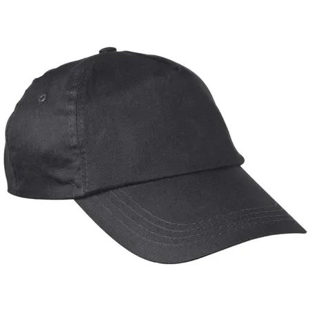 Macma Basecap mit Schnellverschluss, schwarz