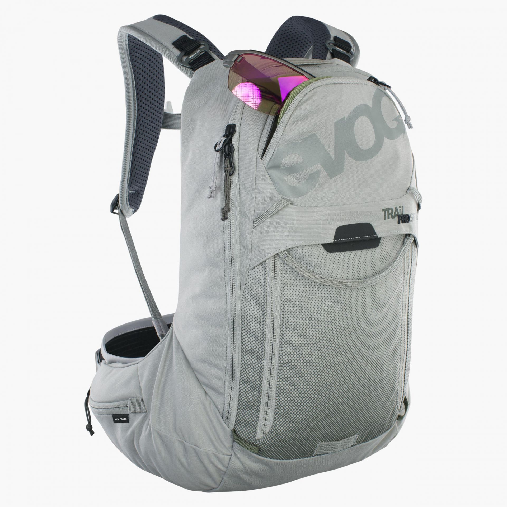 EVOC Trial Pro SF 12 Rygsæk X-Small Grå