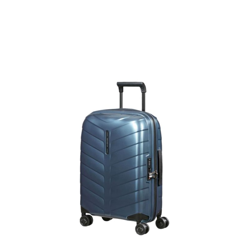 Valise cabine rigide extensible Attrix 55 cm Steel Blue