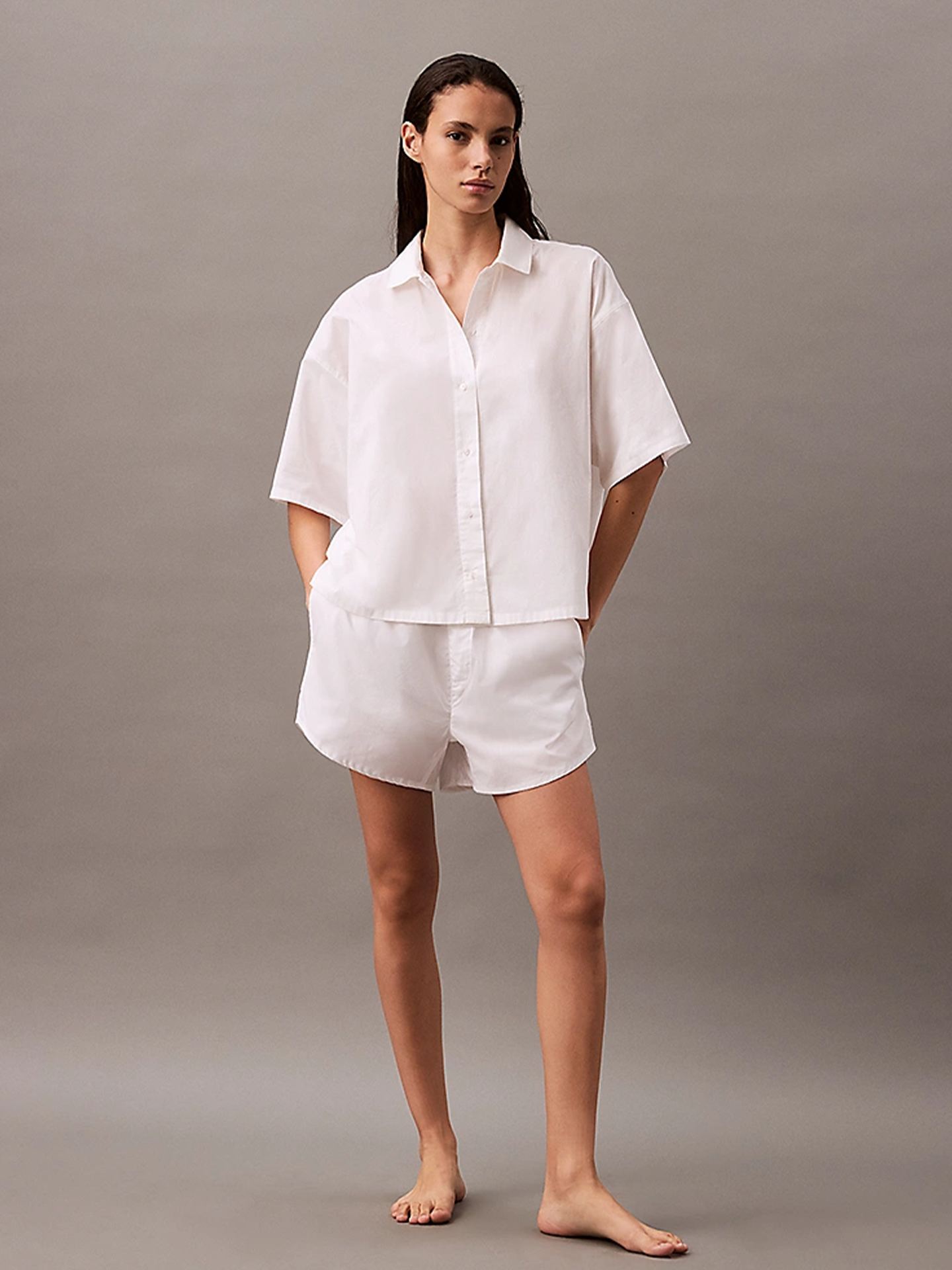 Logo WB Poplin Shorts