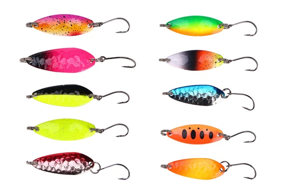 Kit de Cuillères Fish4all Trout Spoon Box Mix 2.9g-3.3g (10 Pièces)