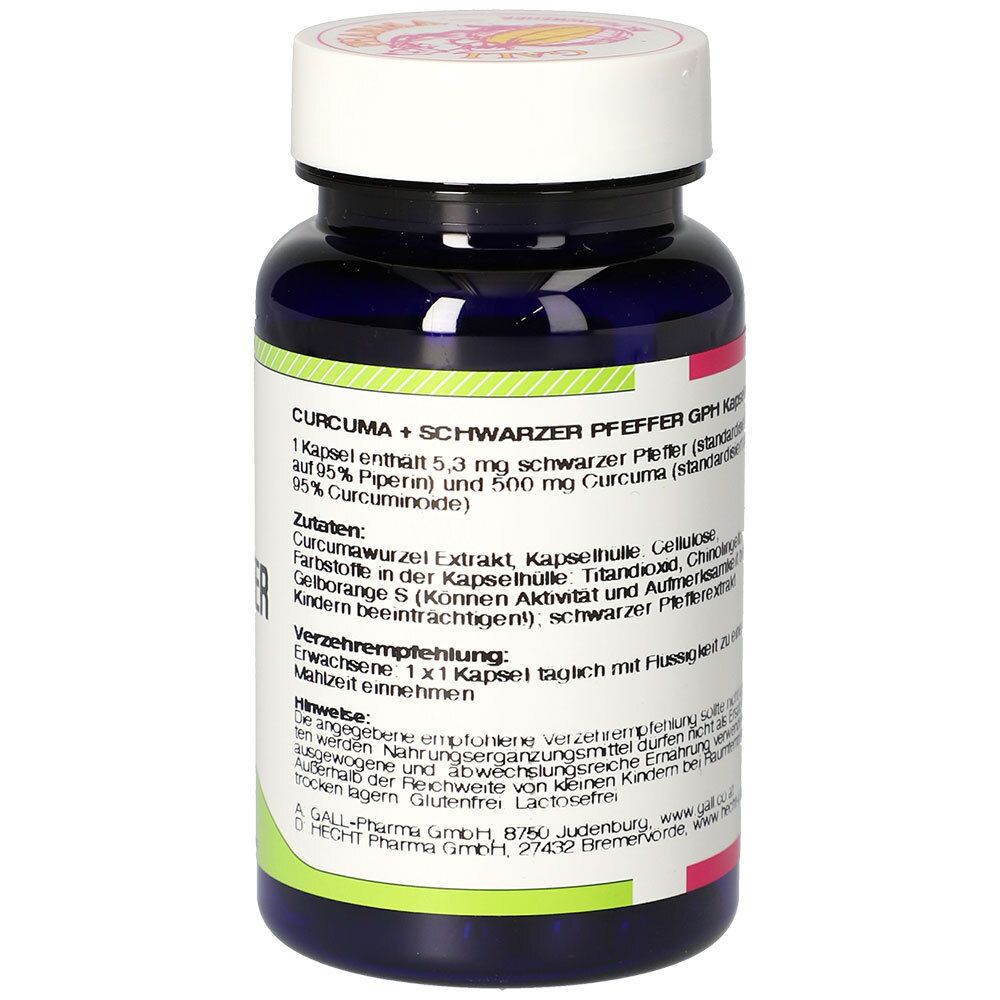 GALL PHARMA CURCUMA + SCHWARZER PFEFFER