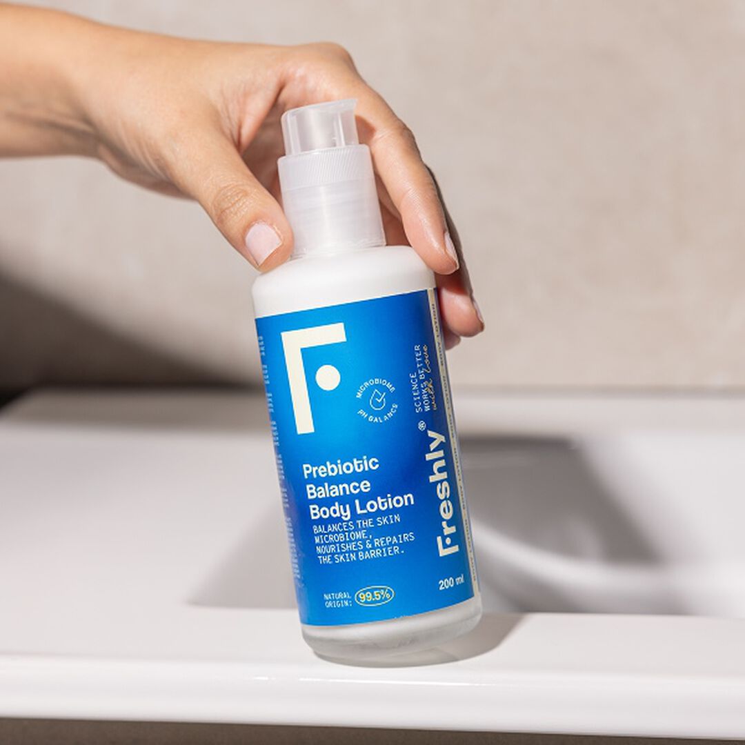 FRESHLY  Creme Hidratante Corporal com Prebióticos - Prebiotic Balance Body Lotion - 200ml