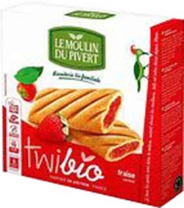 Le Moulin du Pivert Twibio Erdbeer, 150 g