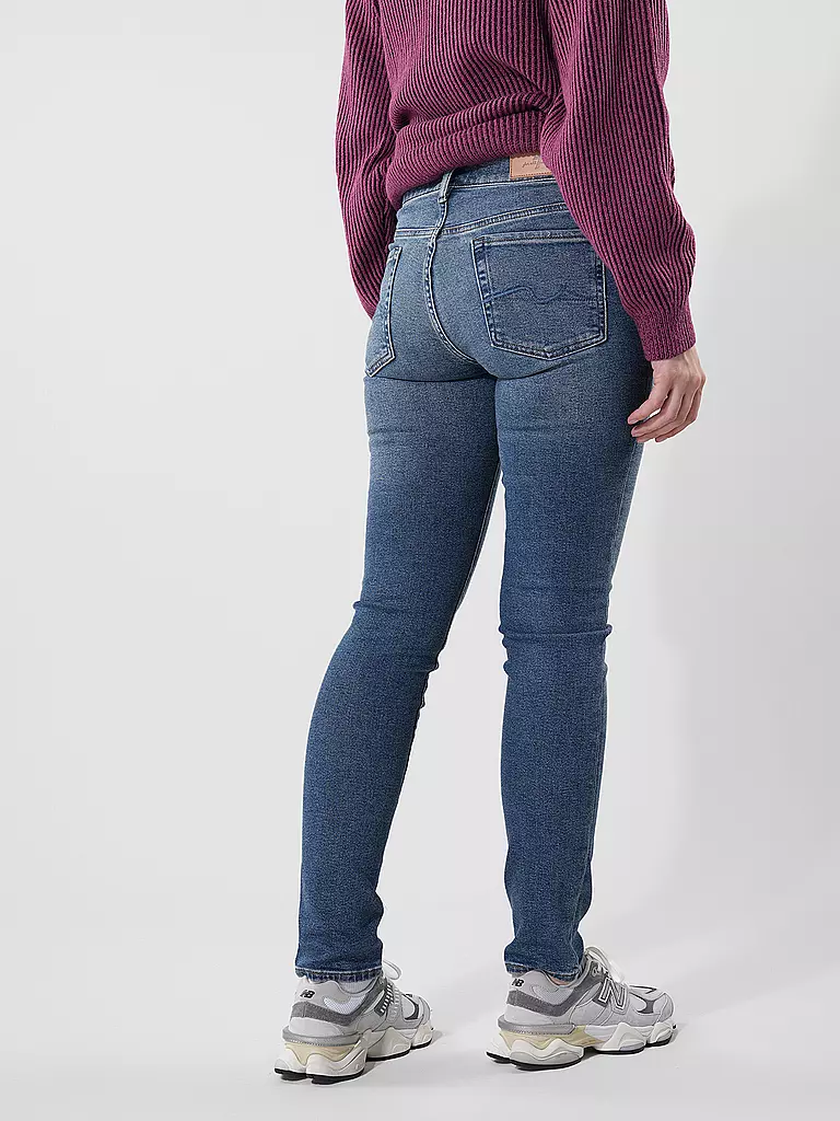 7 FOR ALL MANKIND Jeans Skinny Fit ROXANNE blau
