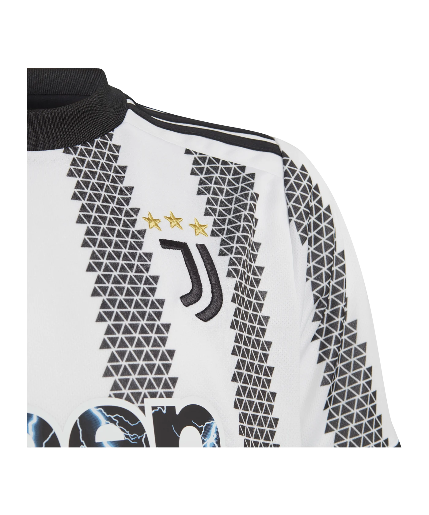 adidas Juventus Turin Trikot Home 2022/2023 Kids Weiss
