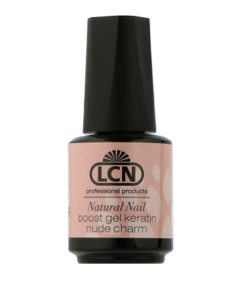 LCN Hand & Nail Care Natural Nail Boost Gel Keratin Nude Charm 10ml