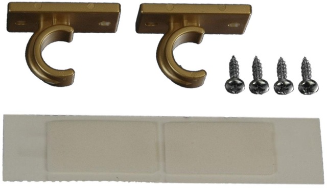 Liedeco Klebeträger für Cafehausstangen Ø 12 mm