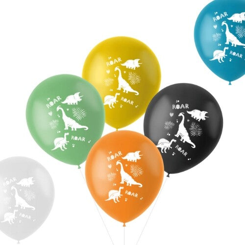 Ballonnen dino's - 6st