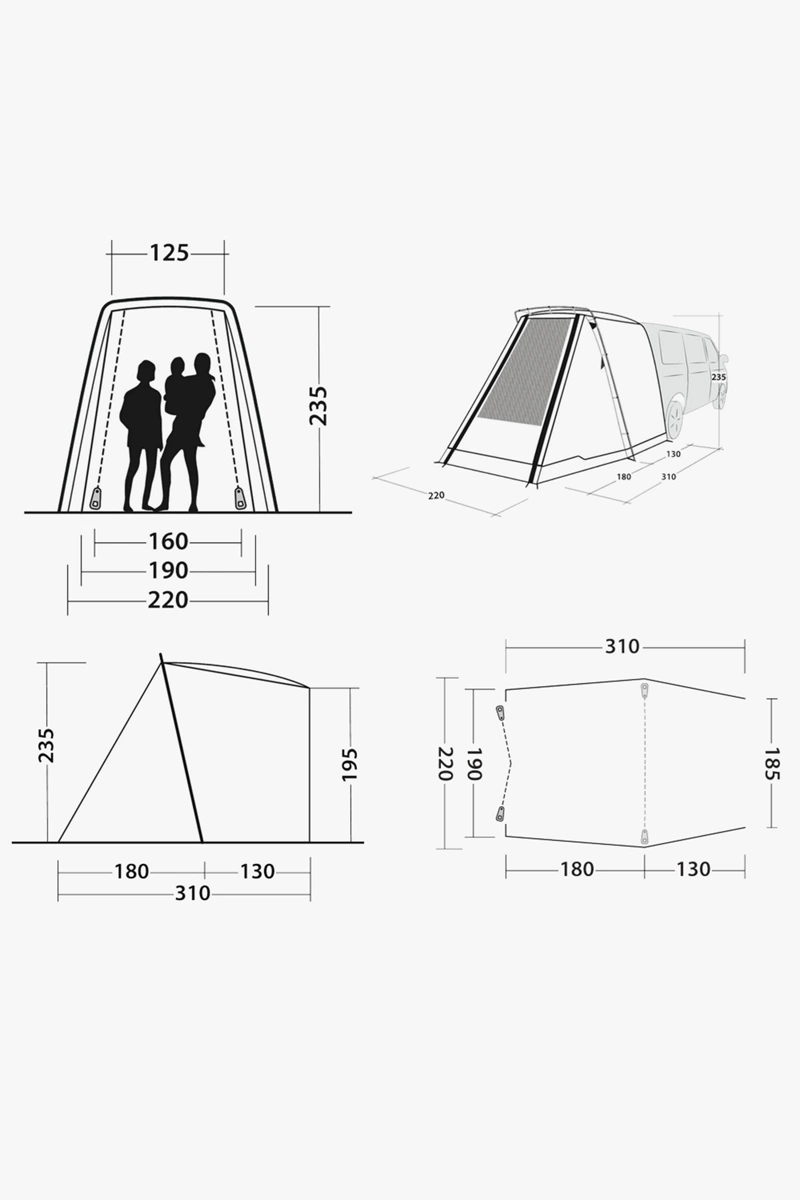 Outwell Sandcrest L Zelt