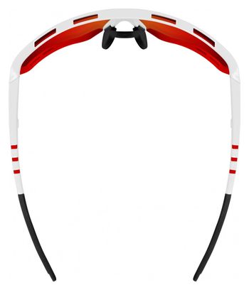 Scicon Sports Aerocomfort SCN XT XL Lunettes De Soleil De Performance Sportive (Miroir Rouge Photochromique Scnxt/Luminosité Blanche)